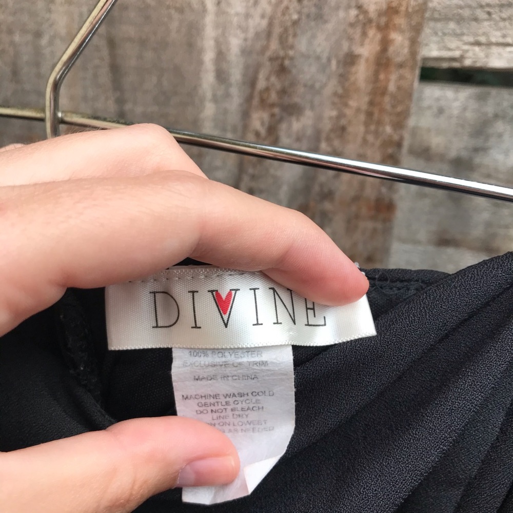 Black Strapless Jumpsuit - Picture 8 of 8